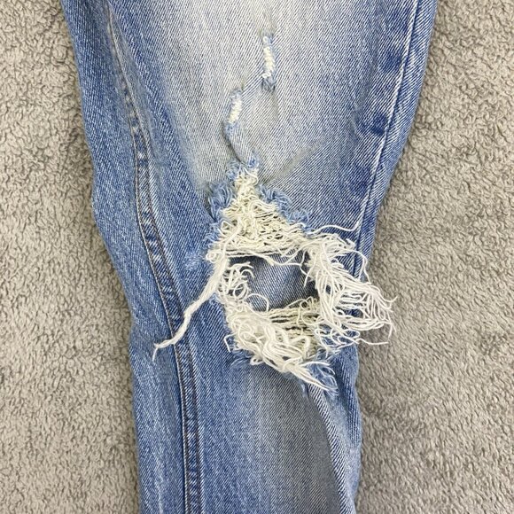 A&F Abercrombie & Fitch The Skinny High Rise Denim BlueJeans Women’s Size 24 00R - Picture 5 of 13
